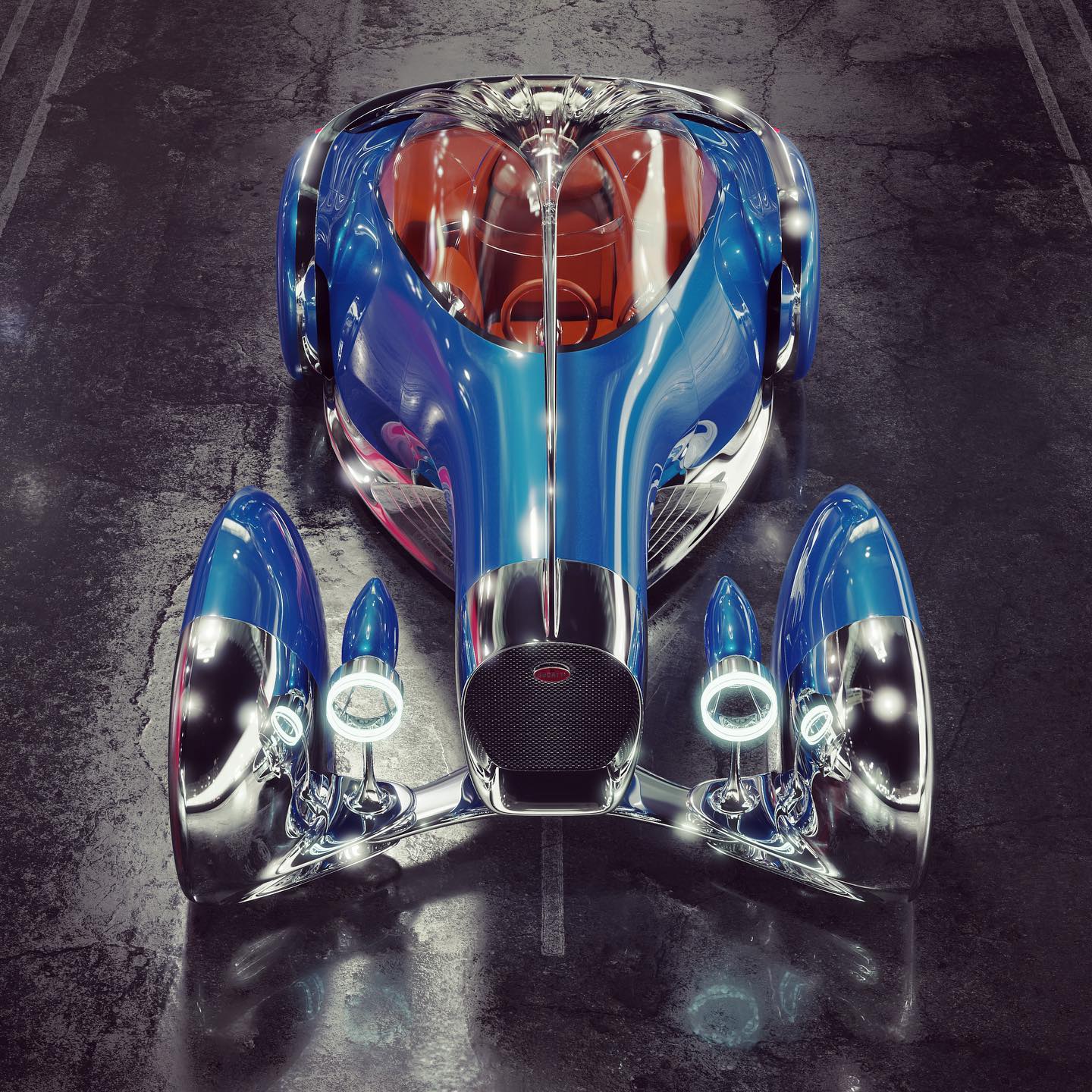 Bugatti NEXT-57 Concept by Cong (2020)