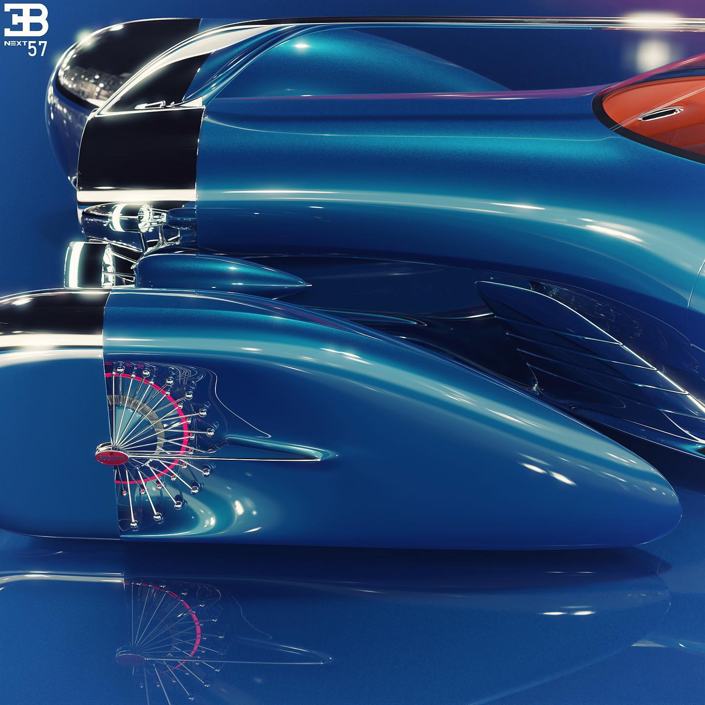 Bugatti NEXT-57 Concept by Cong (2020)