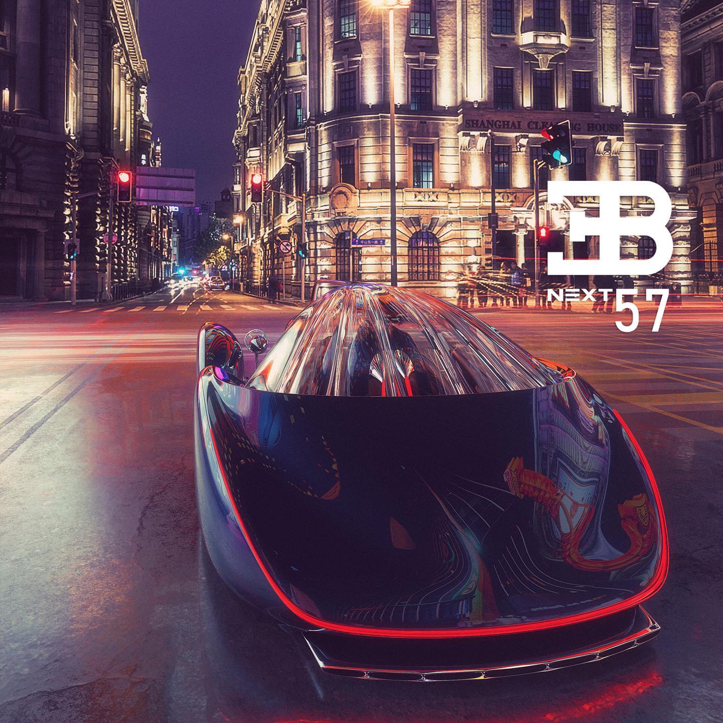 Bugatti NEXT-57 Concept by Cong (2020)