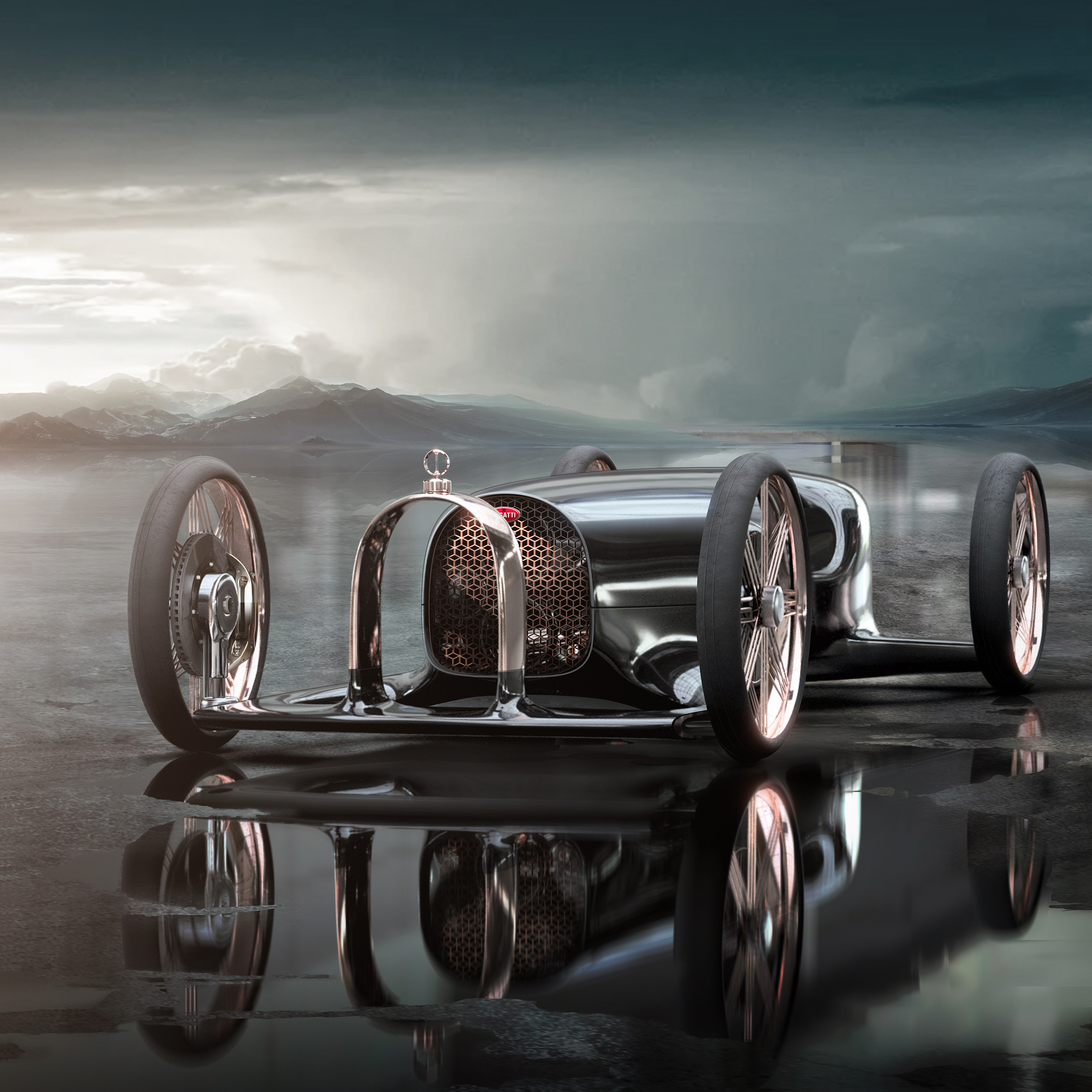 Bugatti Type 35 Homage by Vivien Kleczek (2019)