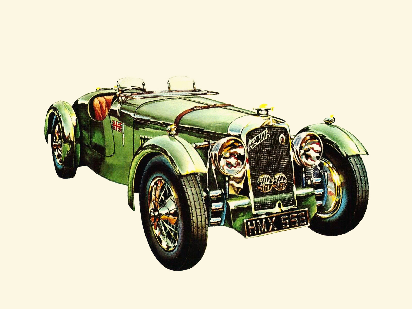 1939 Atalanta 1.5 Lts. – Illustrated by Alfredo De la María