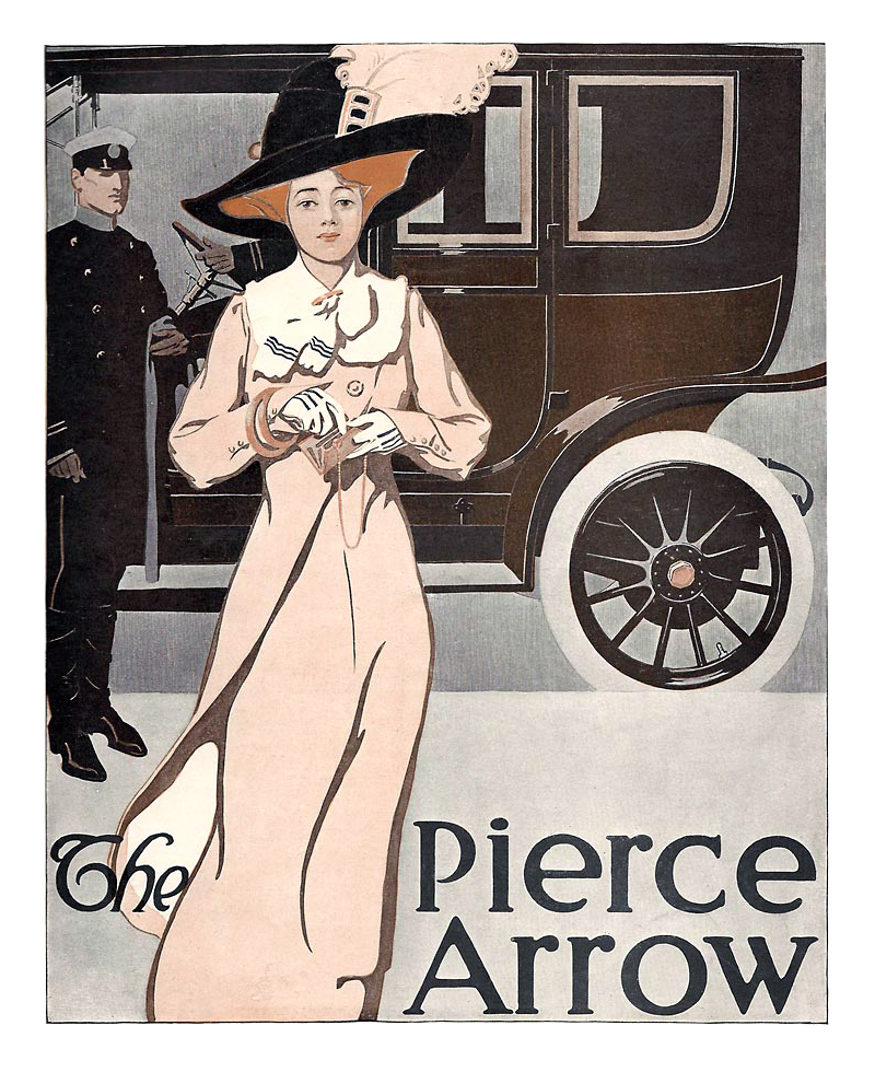 Pierce-Arrow Ad (August, 1909)