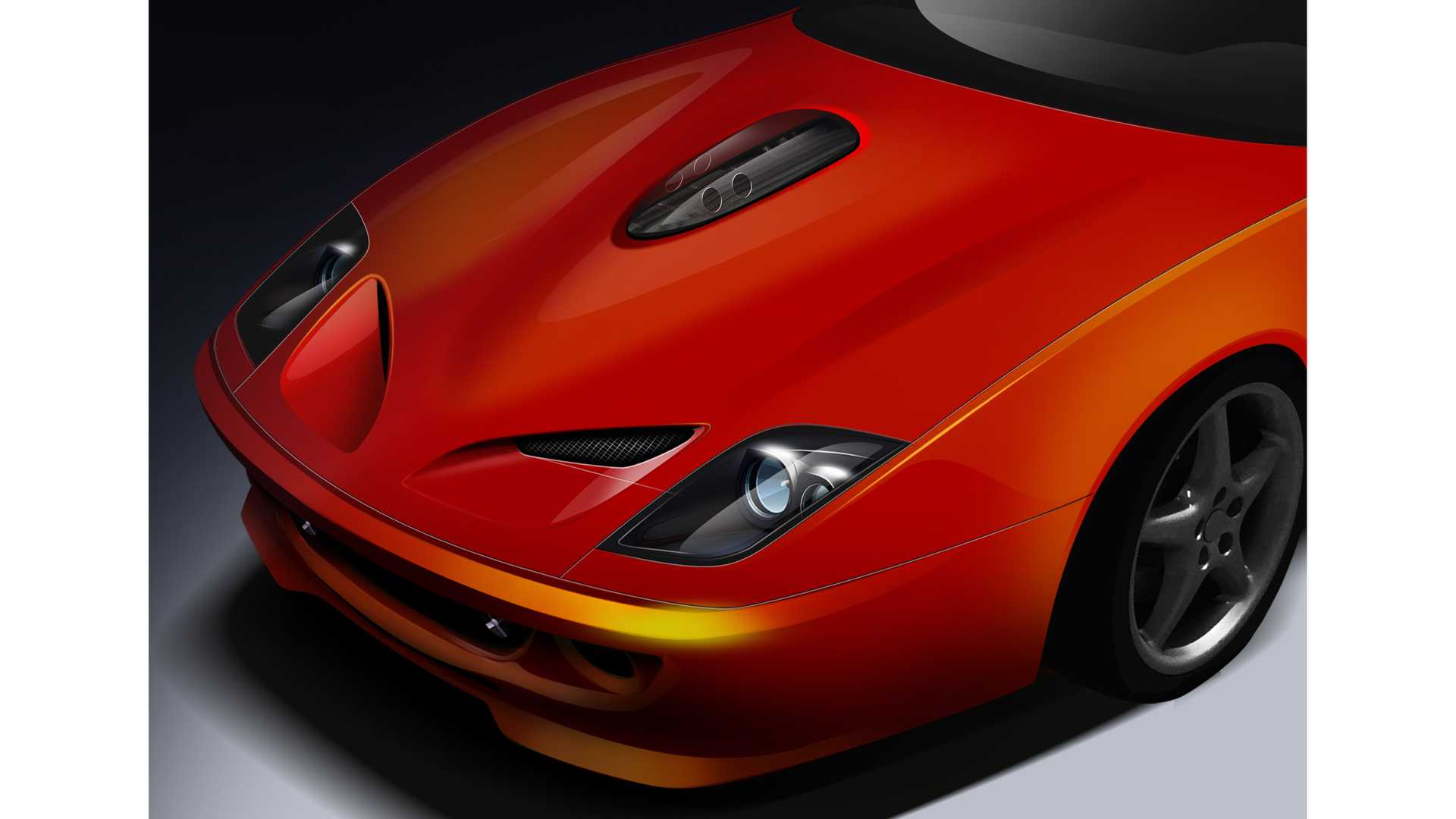Ferrari Breadvan Homage by Niels van Roij Design – Design Sketch, 2018