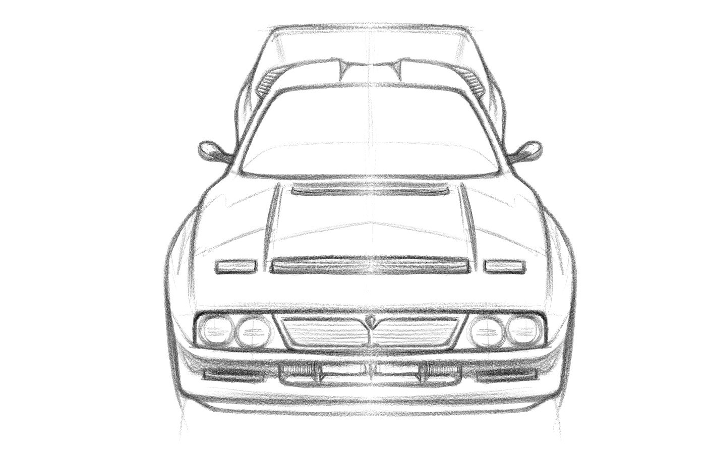 Kimera Automobili EVO37 (2021) - Design Sketch