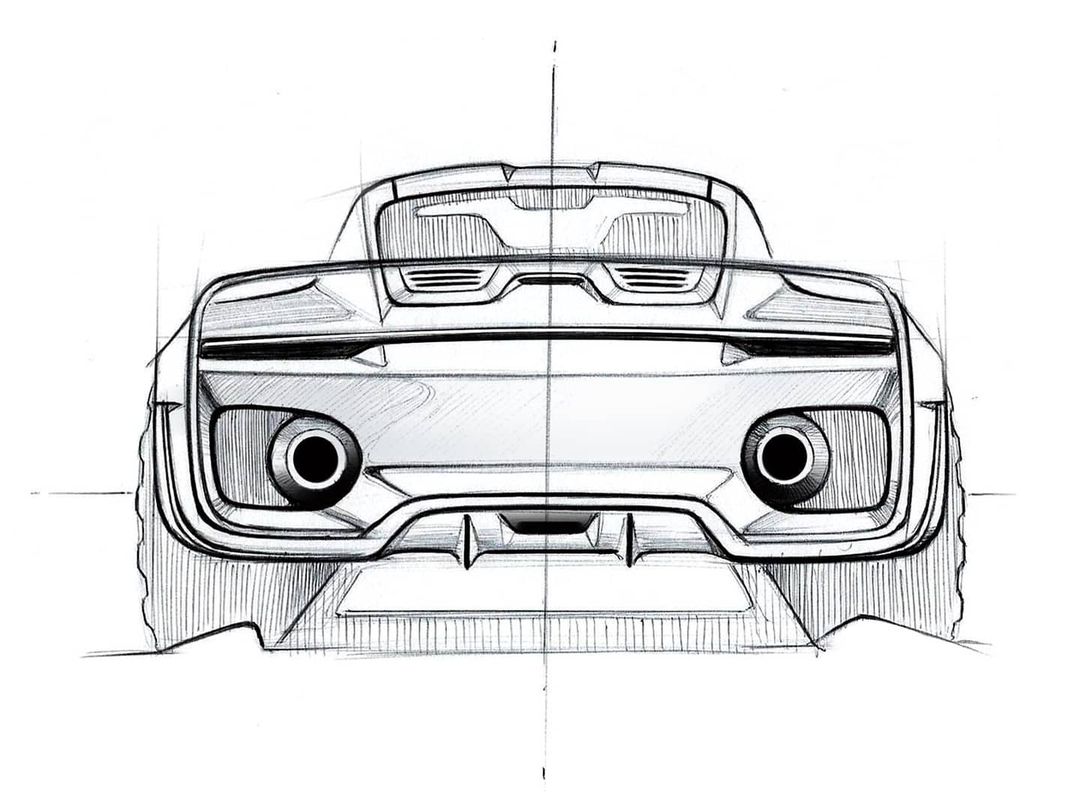 Marc Philipp Gemballa Marsien (2022) – Design Sketch by Alan Derosier
