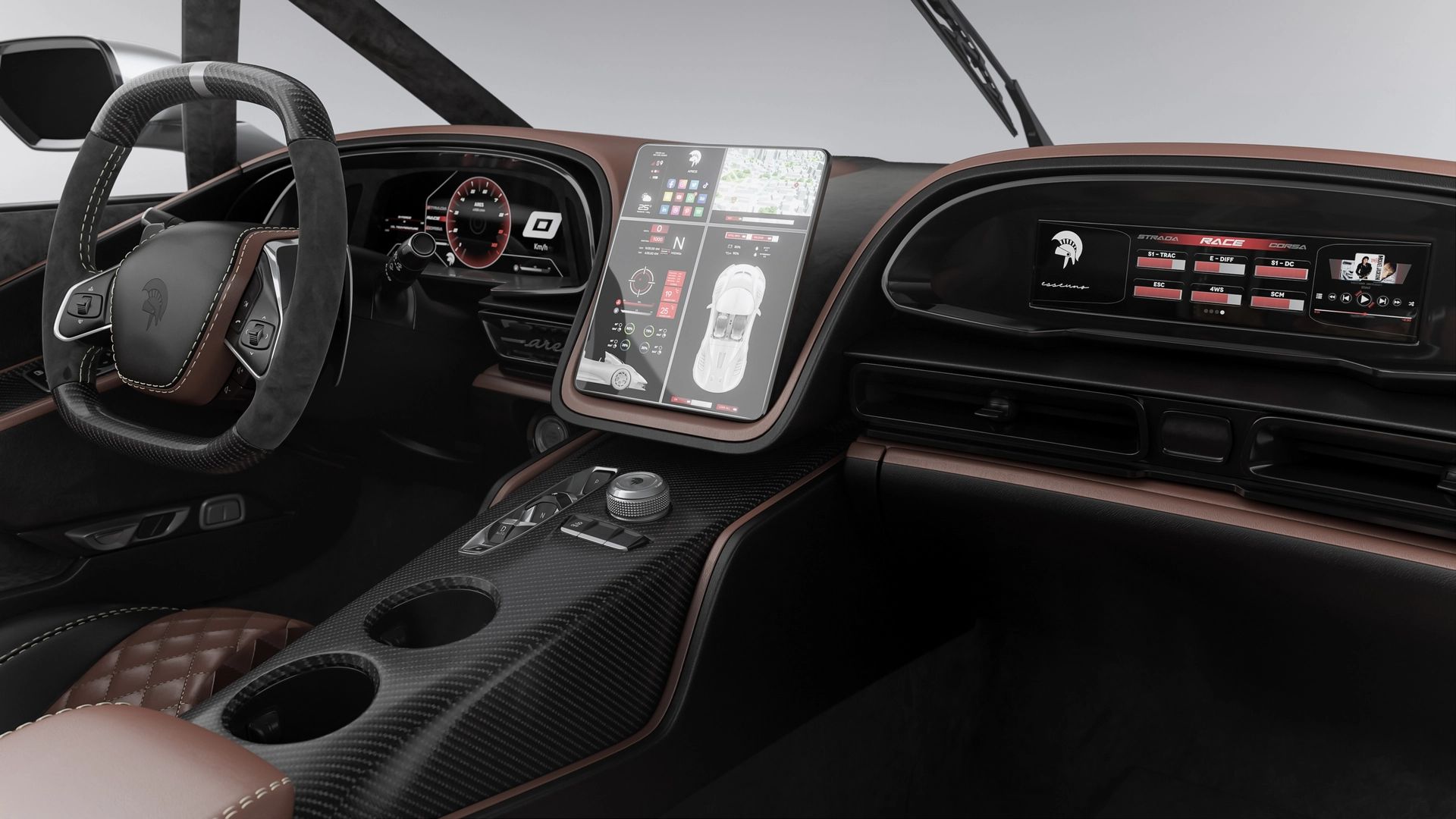 ARES Modena S1 Speedster (2022) – Interior