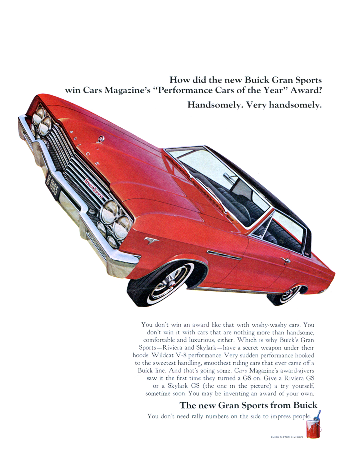 Buick Gran Sport Ad (March, 1965)