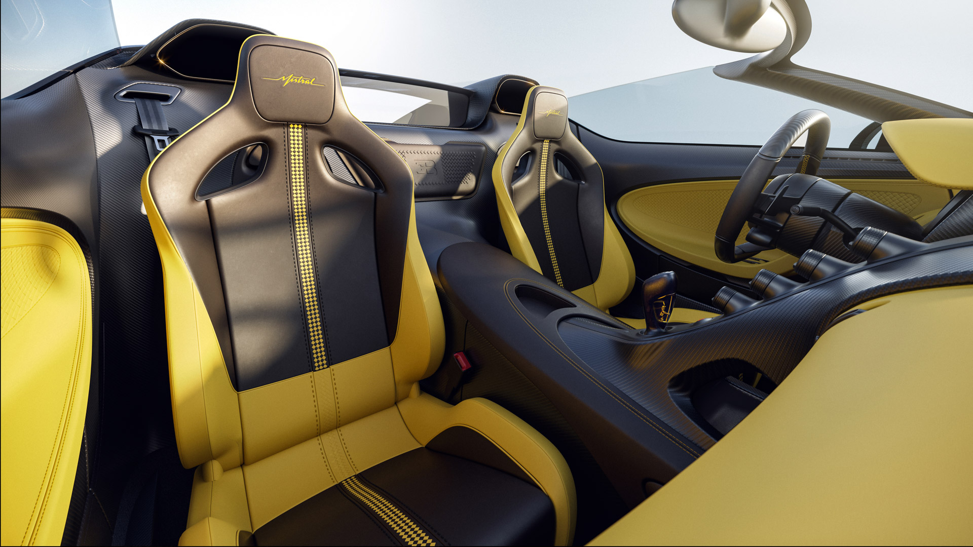 Bugatti W16 Mistral (2022) – Interior