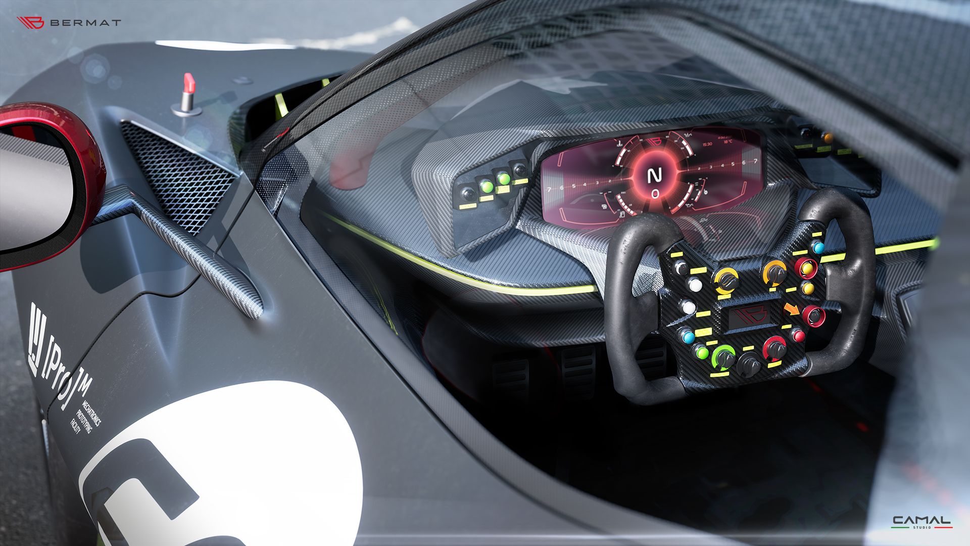 Bermat GT-Pista by Camal Studio (2021) – Interior