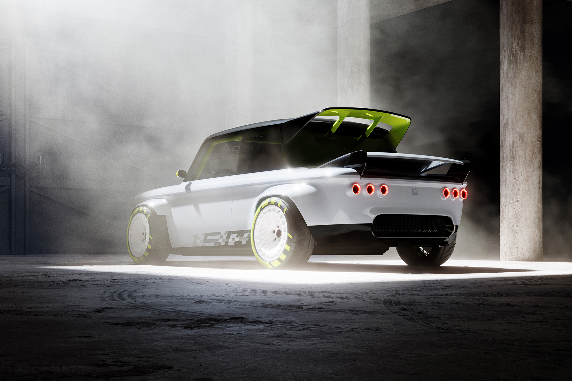 Audi Neckarsulm EP4 (2023): NSU Prinz with e-tron power