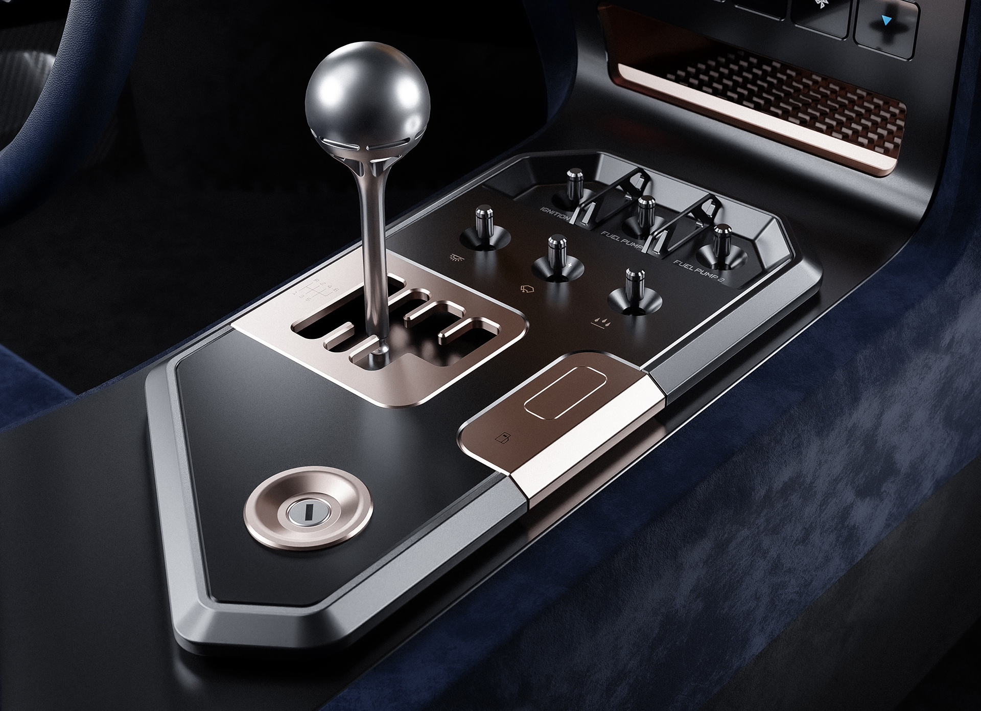 Eccentrica (2023): Lamborghini Diablo Restomod – Interior