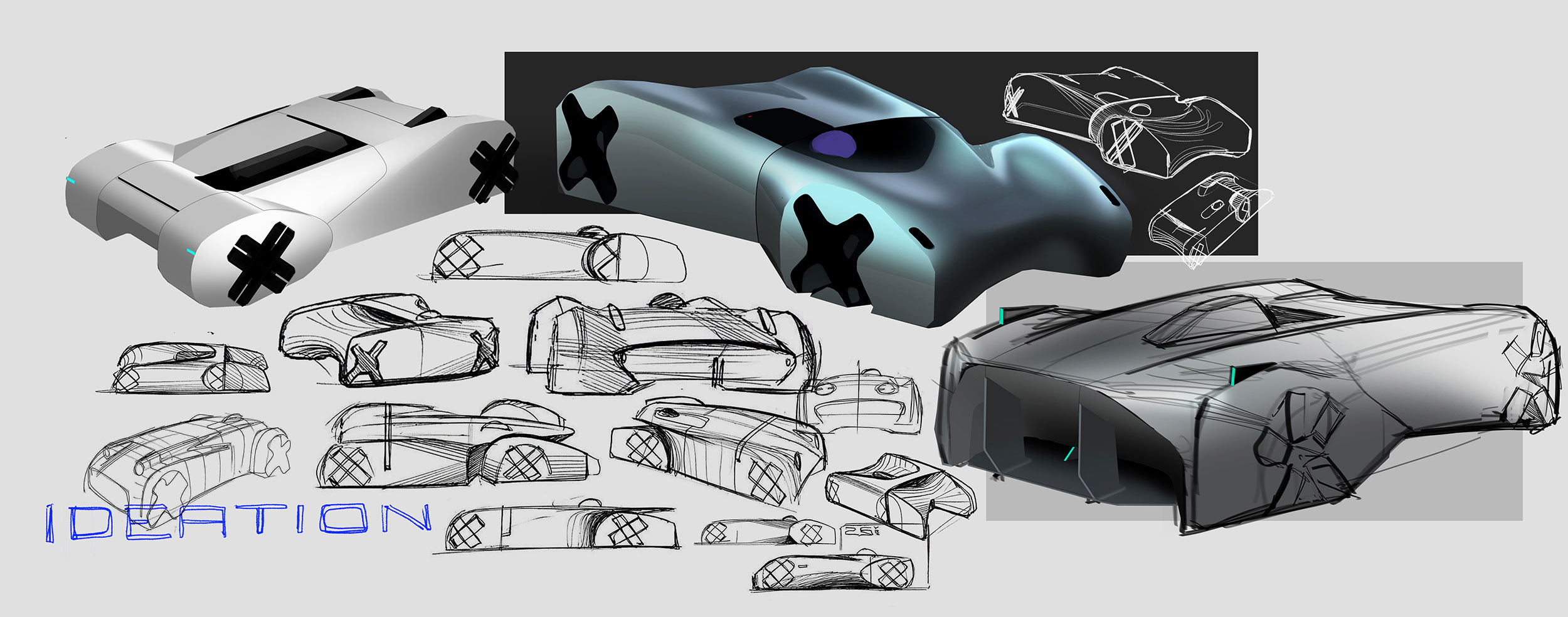 Triumph TR25 by Makkina (2023) – Design Sketches