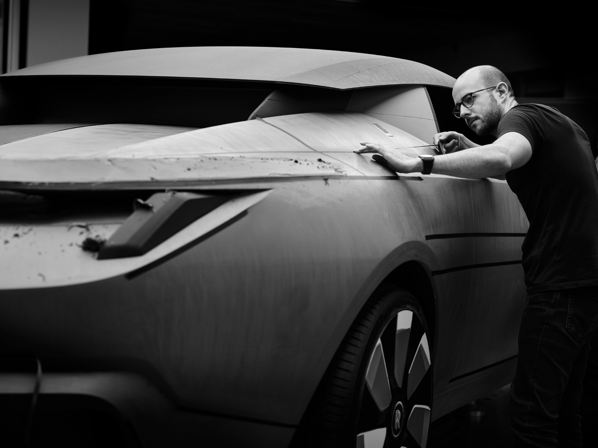 Rolls-Royce Droptail – Clay Modelling