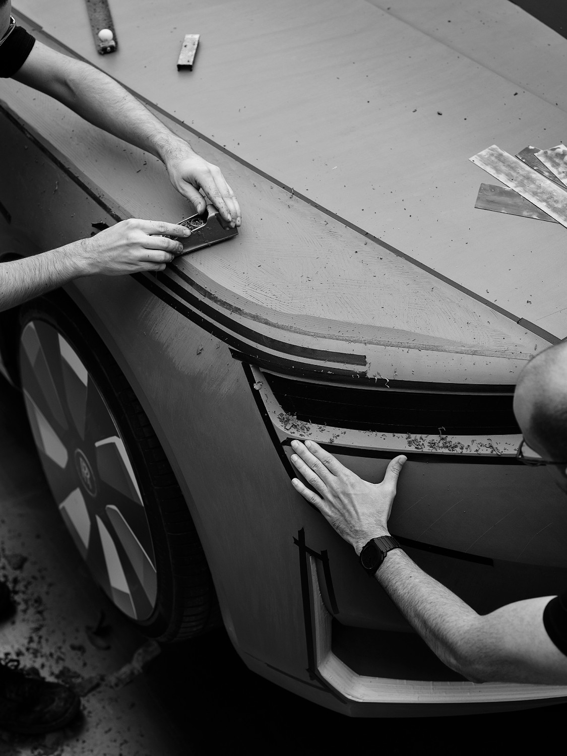 Rolls-Royce Droptail – Clay Modelling