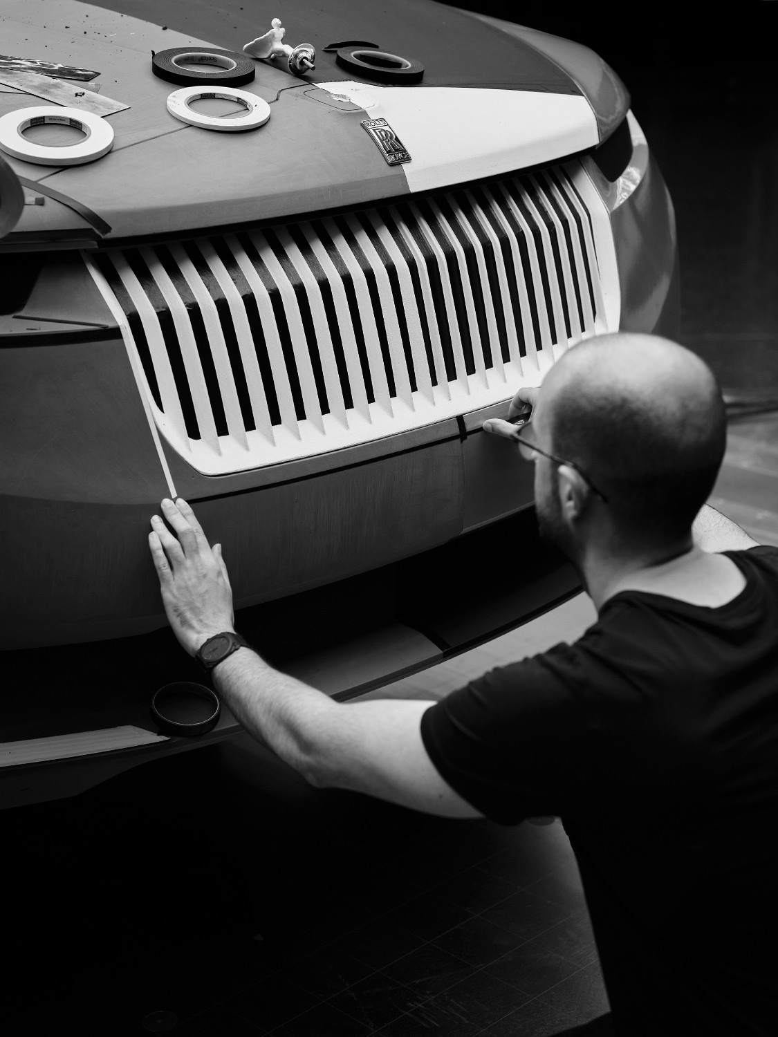 Rolls-Royce Droptail – Clay Modelling