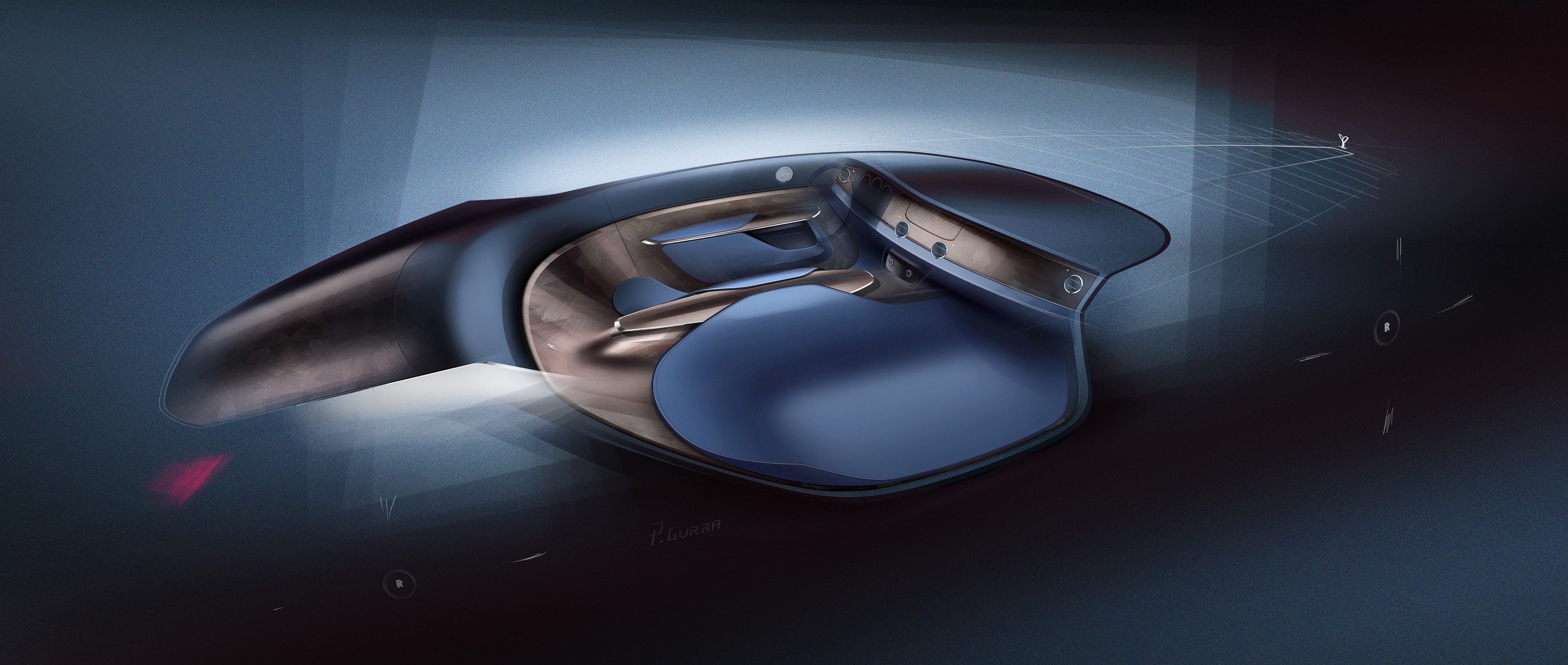 Rolls-Royce Droptail – Design Sketch