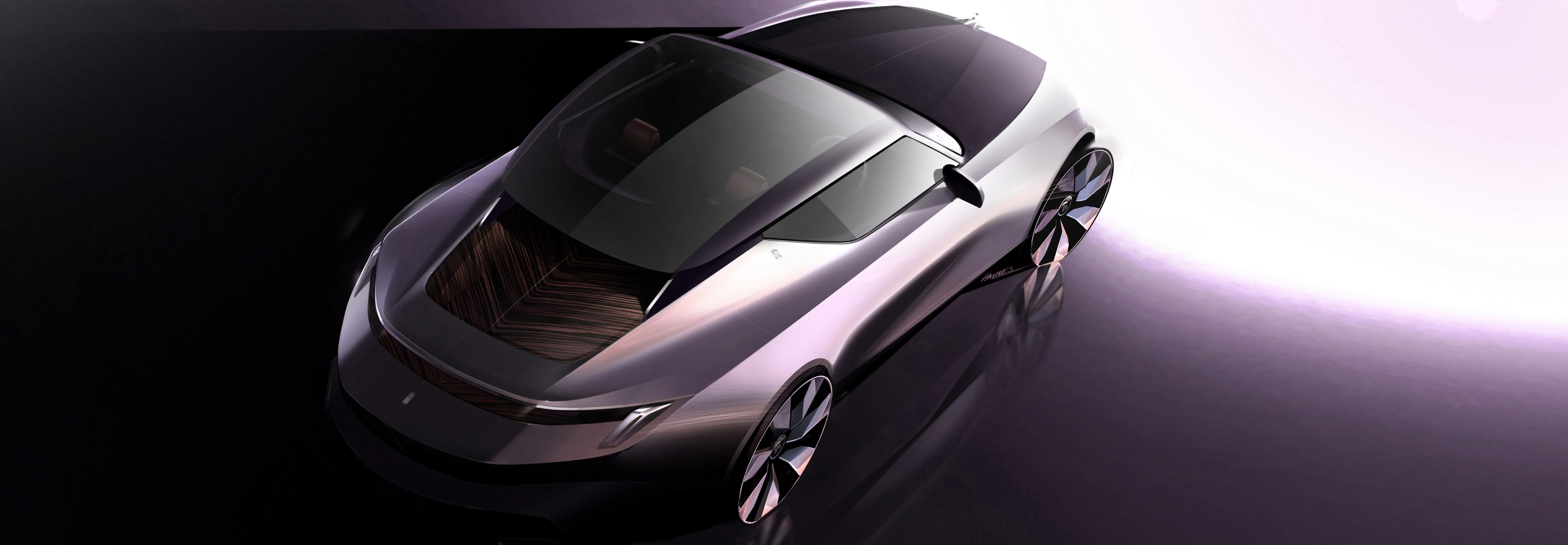 Rolls-Royce Amethyst Droptail (2023) – Design Sketch