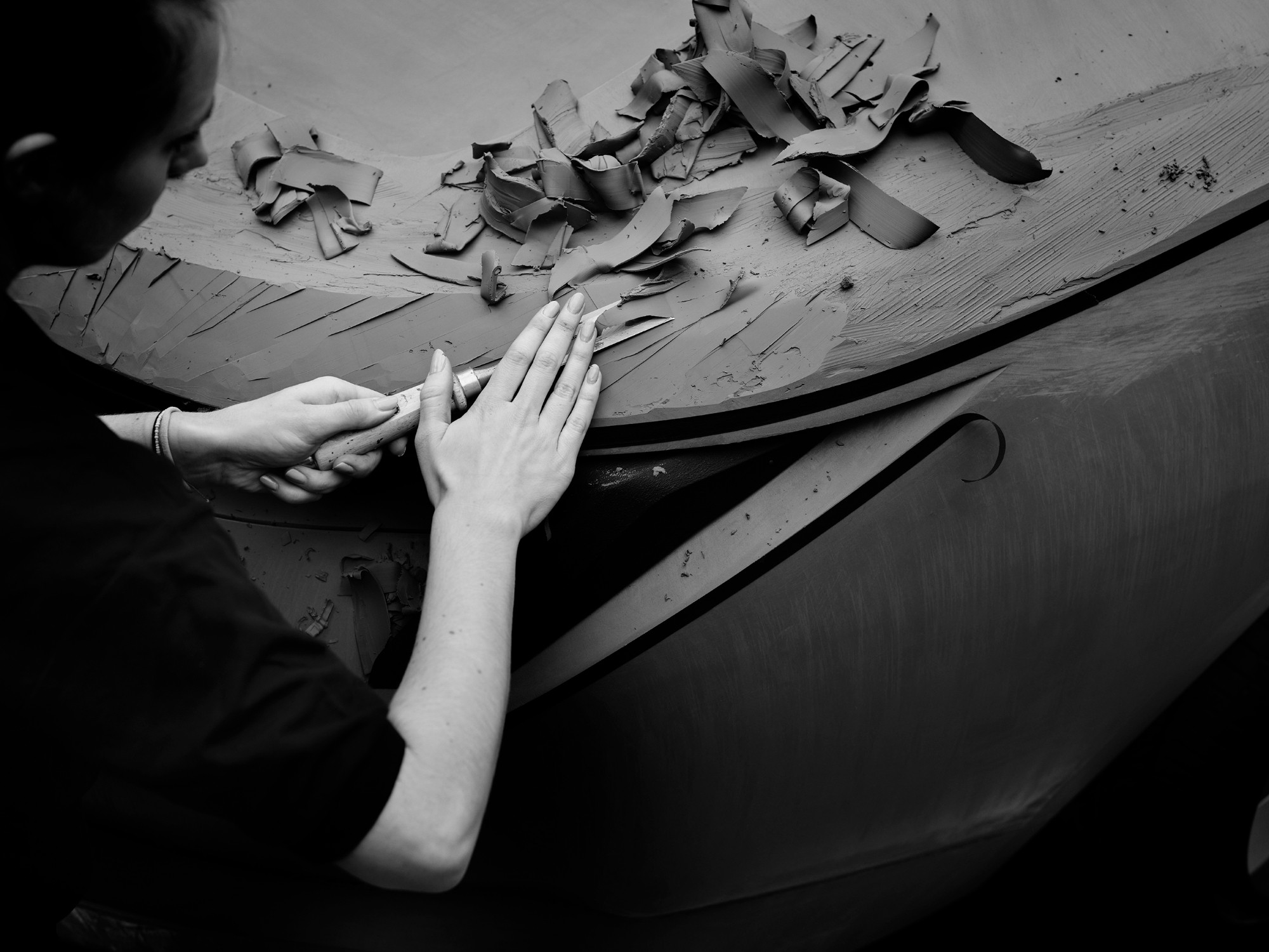 Rolls-Royce Droptail – Clay Modelling