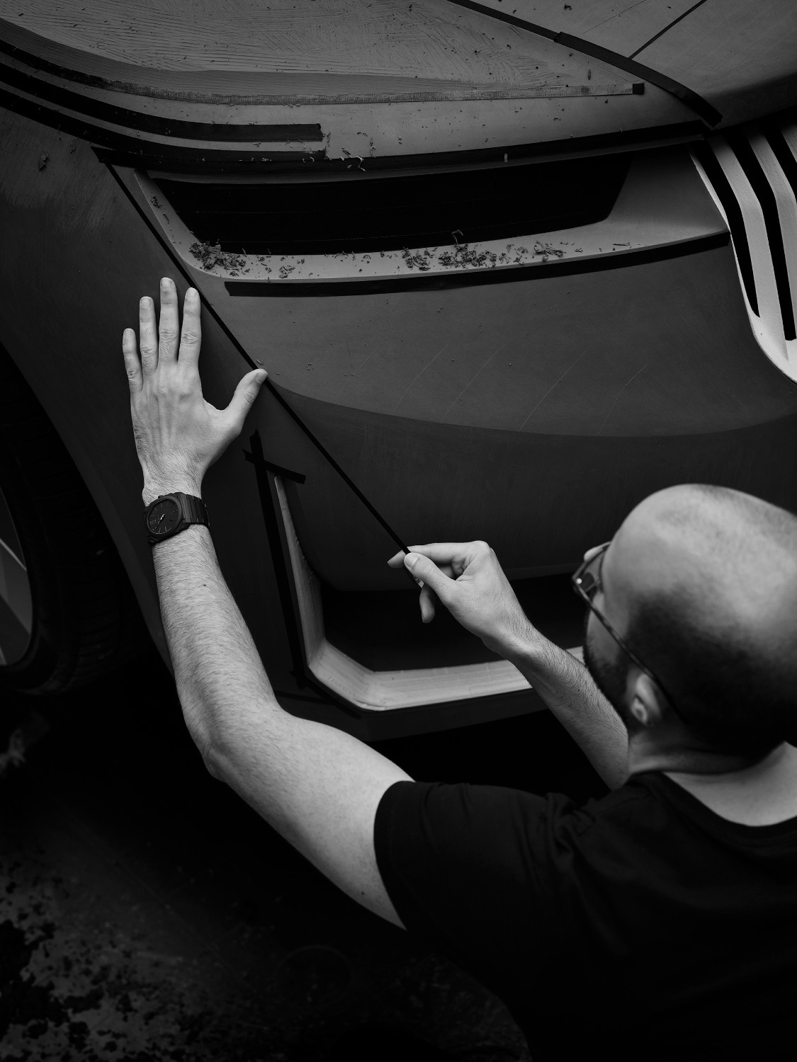 Rolls-Royce Droptail – Clay Modelling