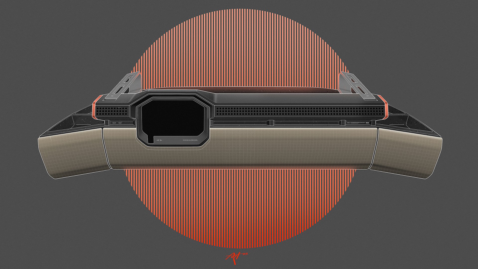 Canoo American Bulldog (2023): Design Sketch