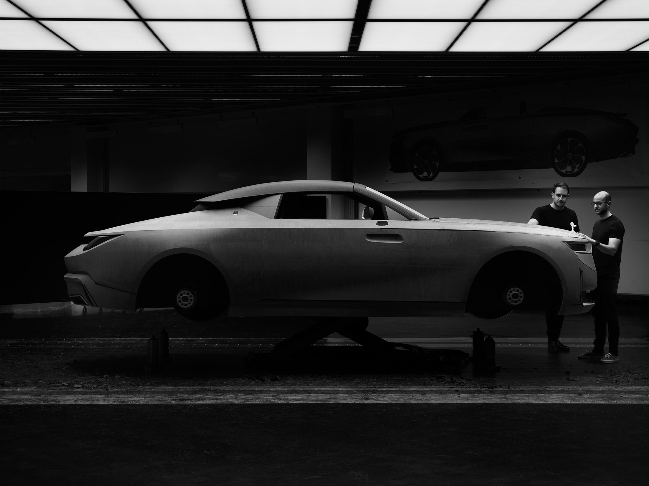 Rolls-Royce Droptail – Clay Modelling