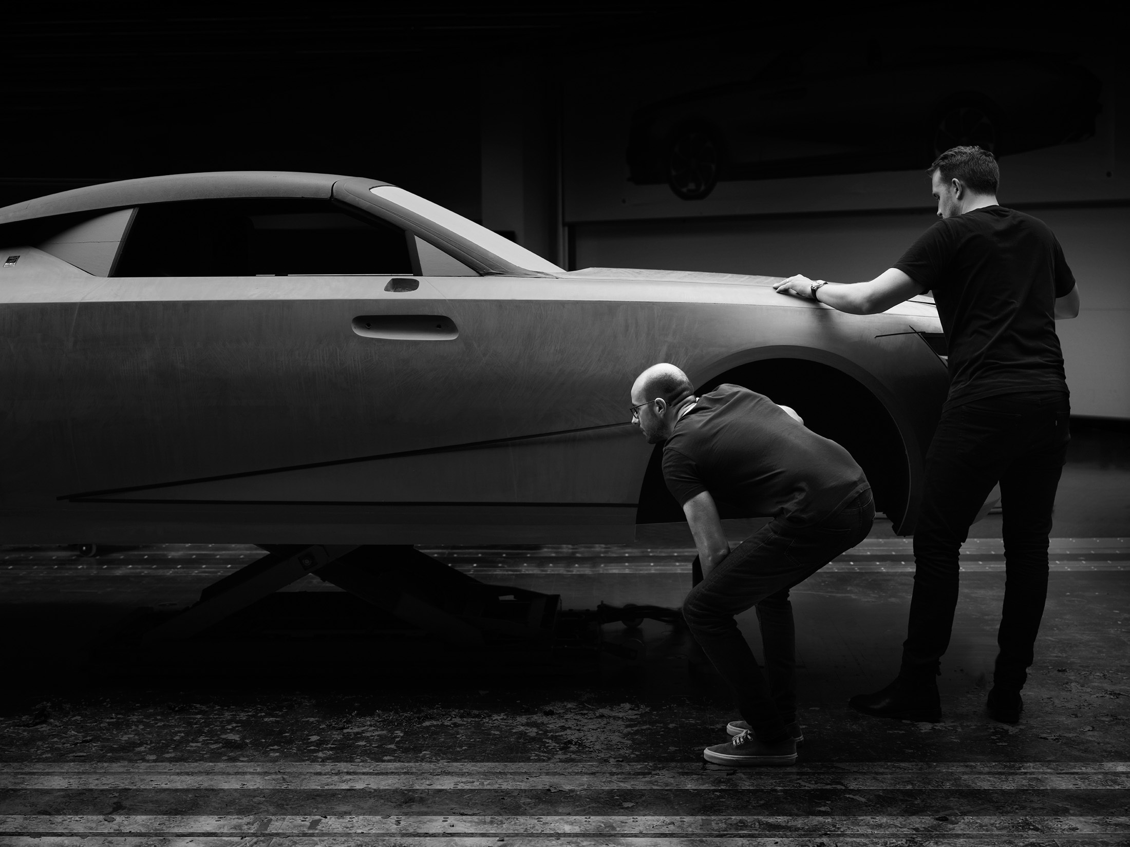 Rolls-Royce Droptail – Clay Modelling