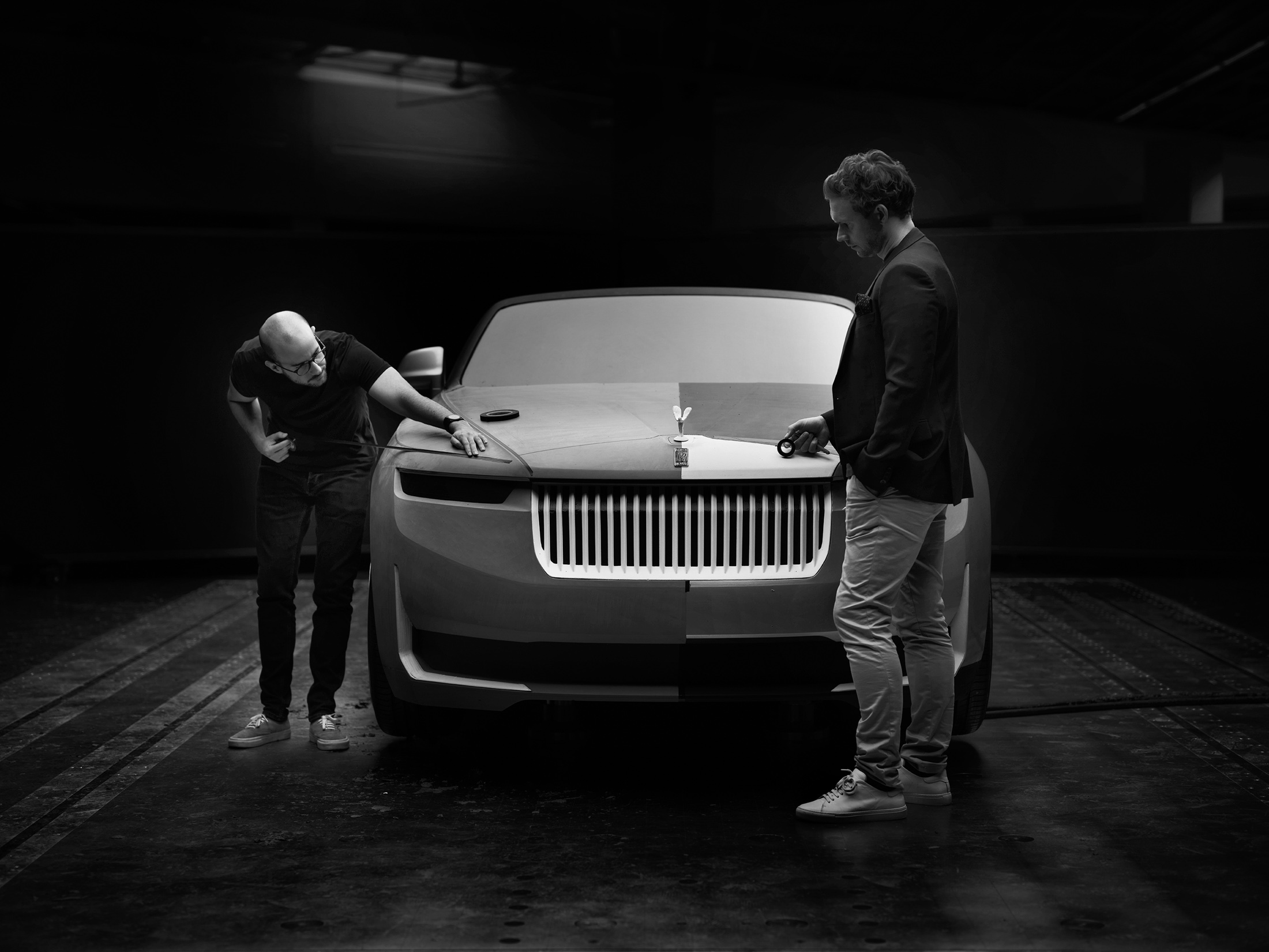 Rolls-Royce Droptail – Clay Modelling