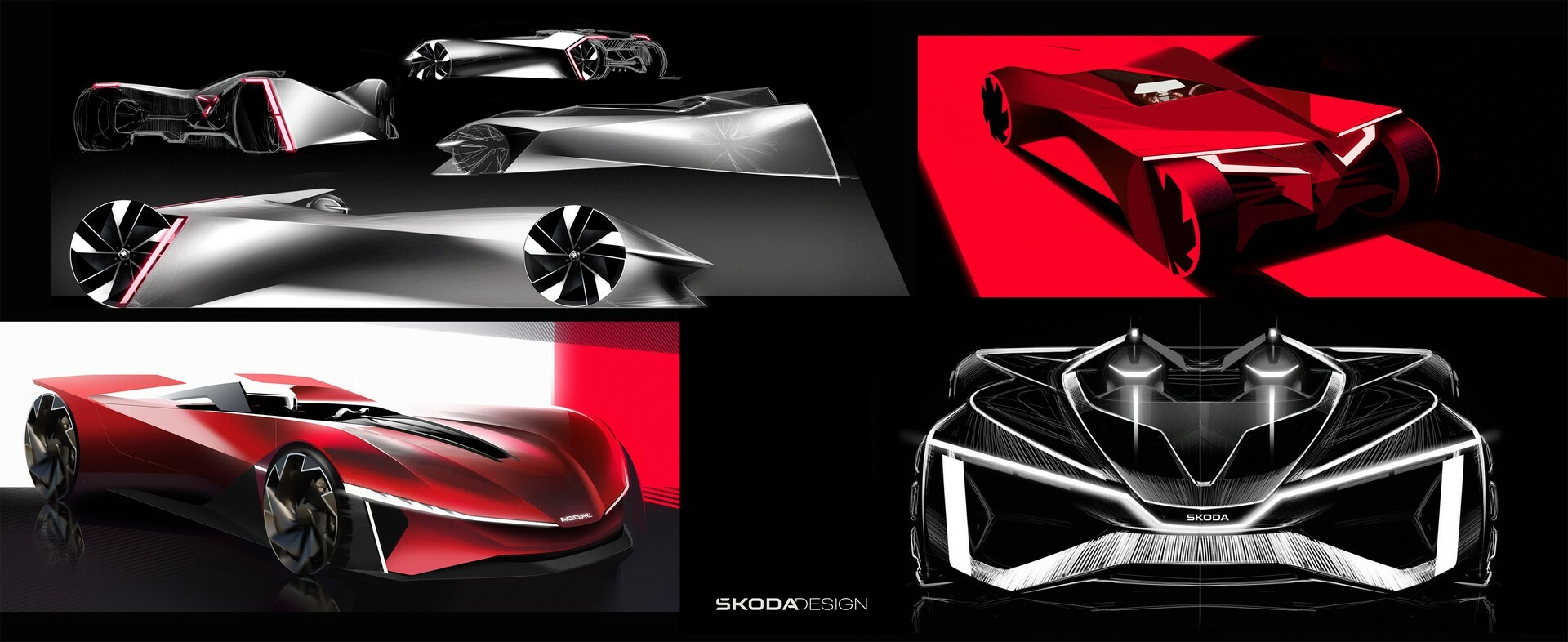 Skoda Vision Gran Turismo (2024) – Design Sketch
