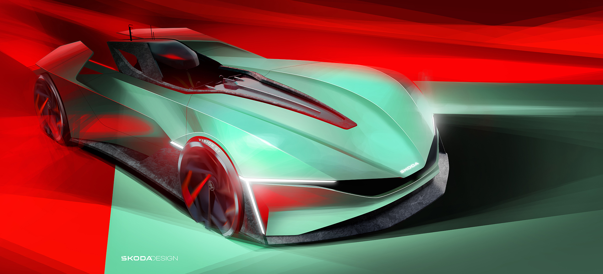 Skoda Vision Gran Turismo (2024) – Design Sketch