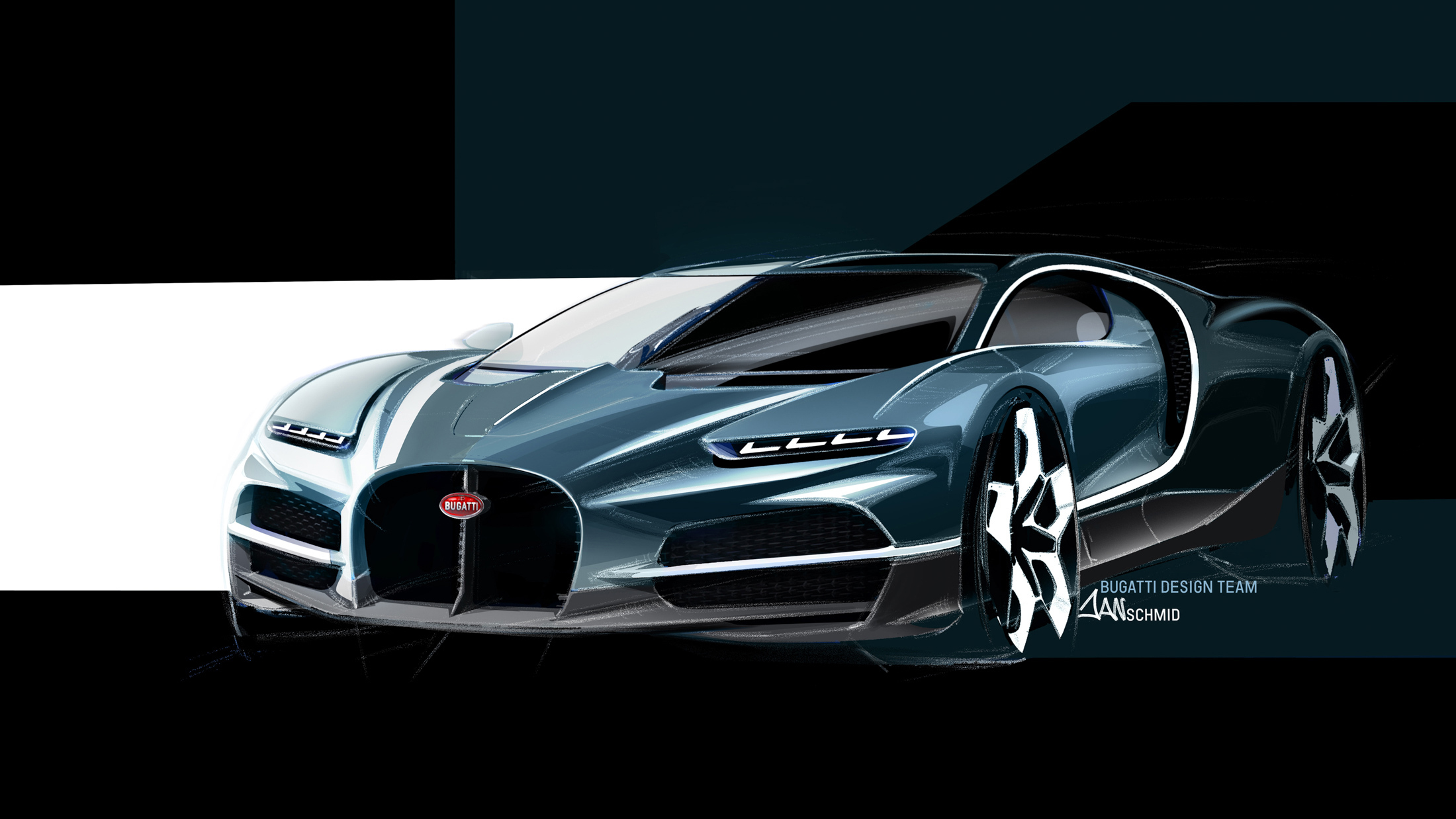 Bugatti Tourbillon (2026) – Design Sketch
