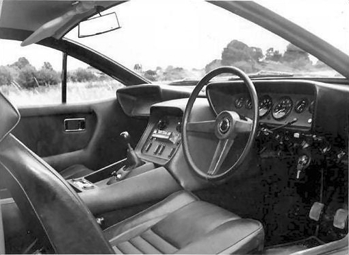 Marcos Mantis 2+2 (1970–1971) – Interior