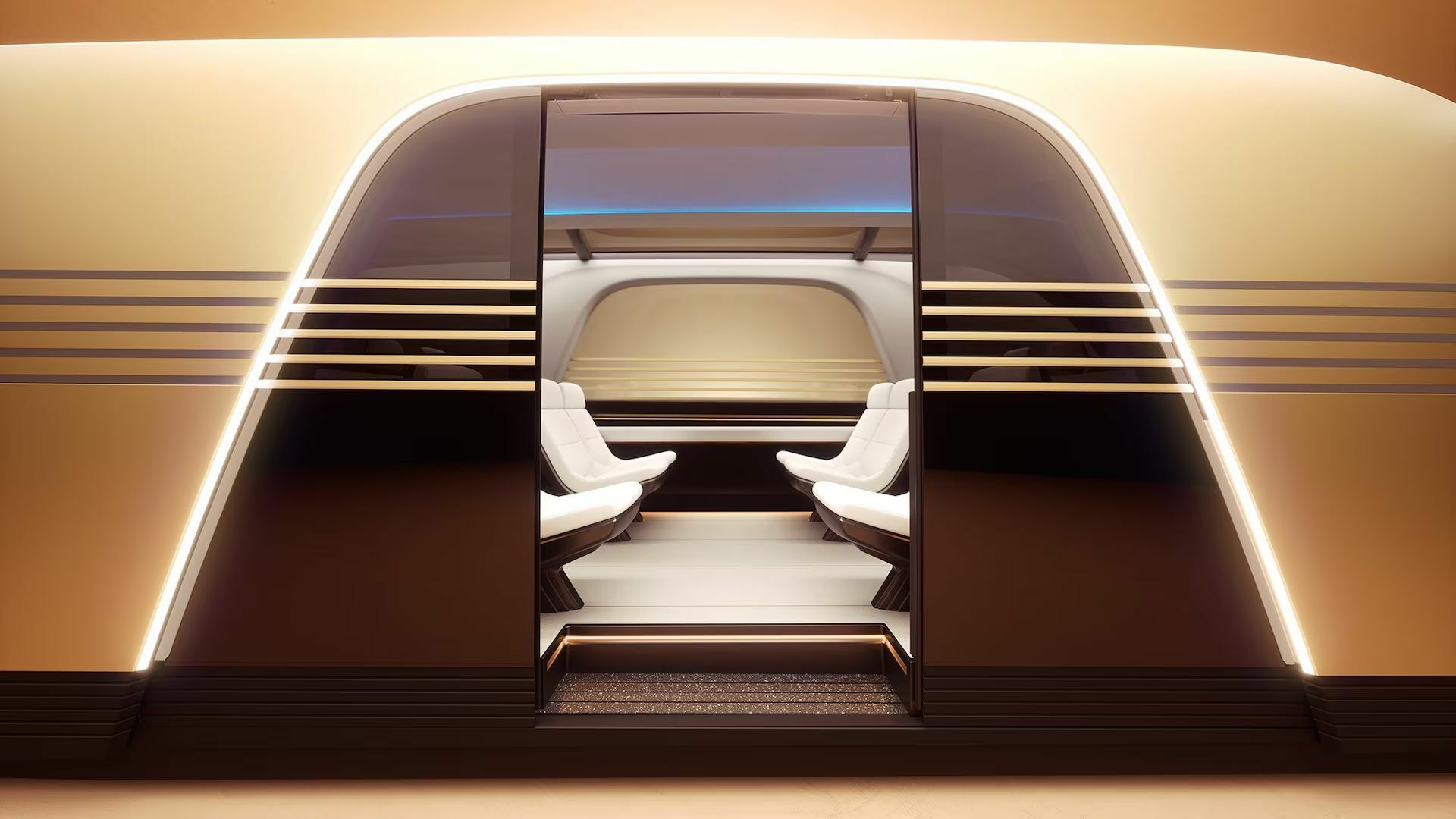 Tesla Robovan (2024) – Interior