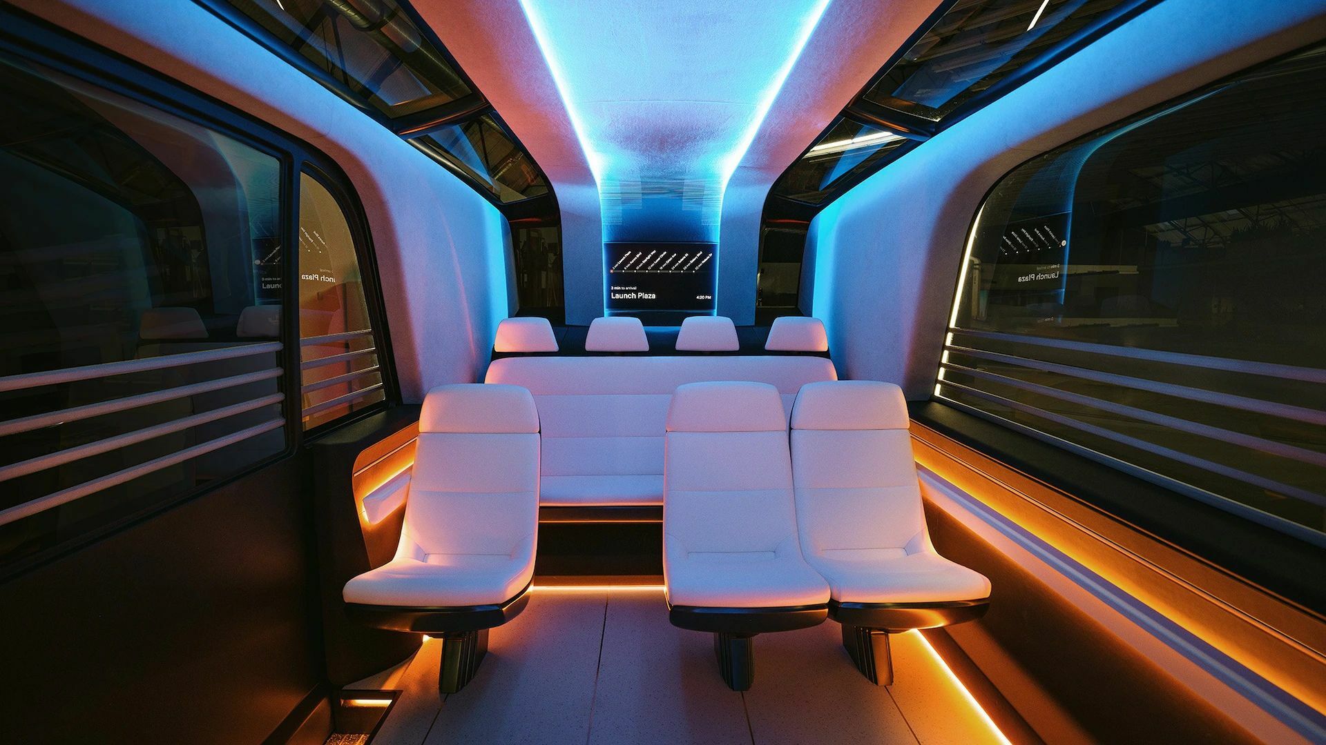 Tesla Robovan (2024) – Interior