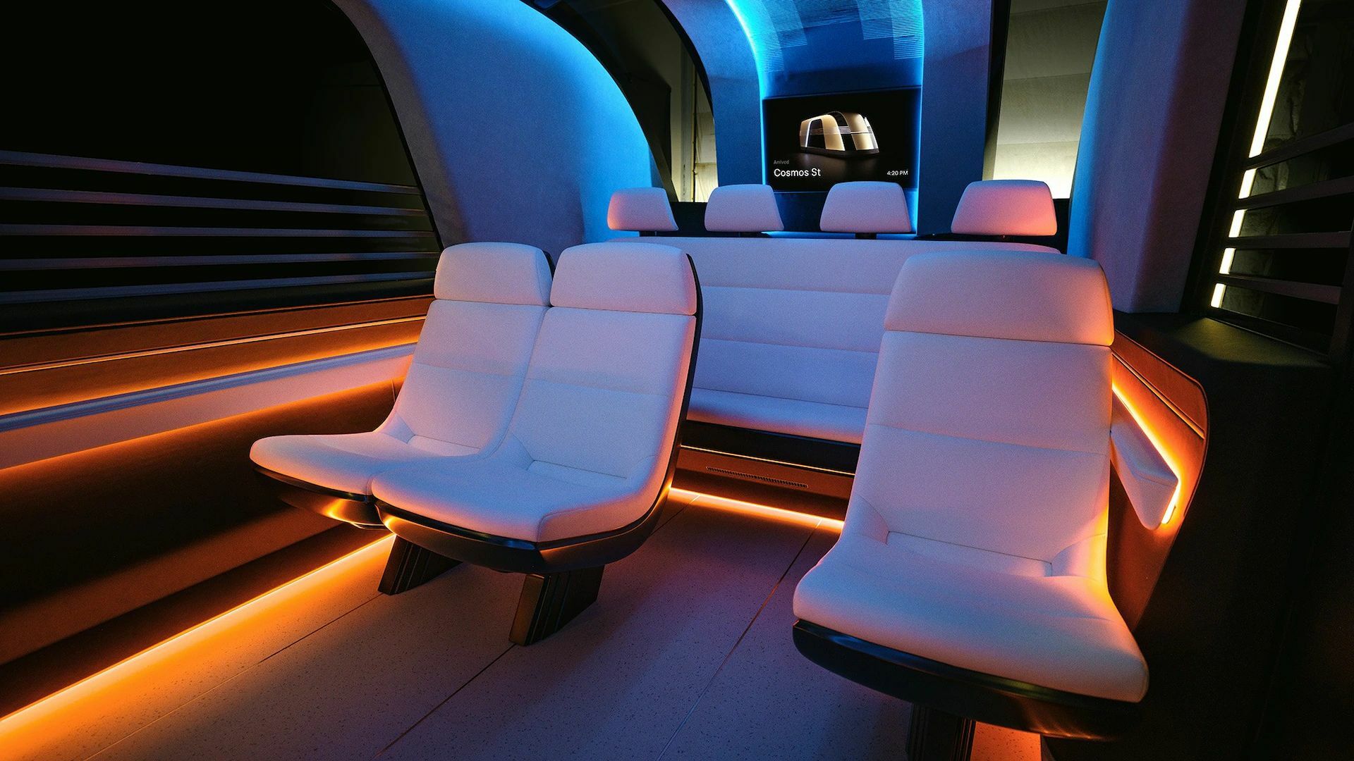 Tesla Robovan (2024) – Interior