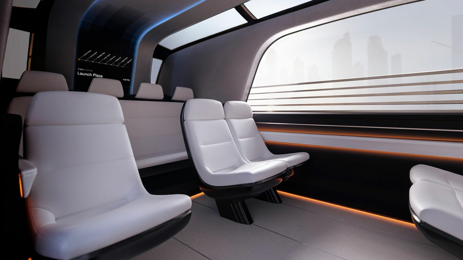 Tesla Robovan (2024) – Interior
