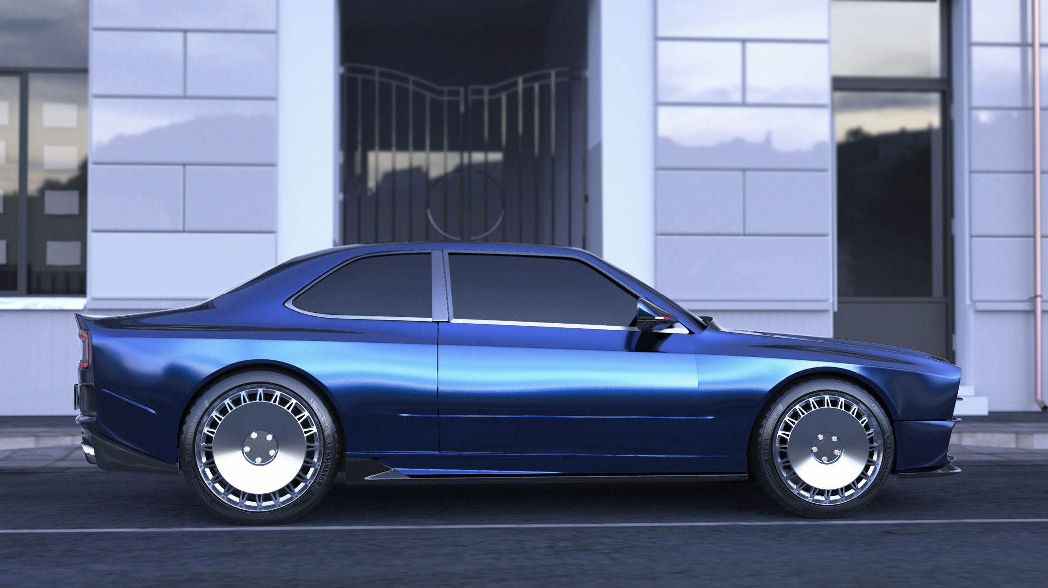 MA-01 BITURBO SHAMAL (2024): Maserati Restomod by Modena Automobili – Design Proposal