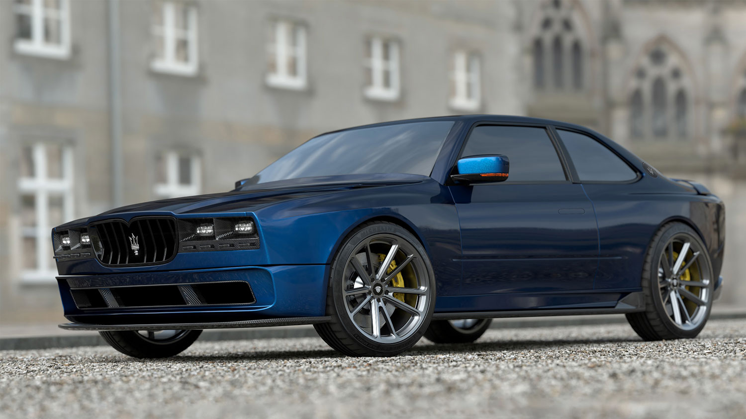 MA-01 BITURBO SHAMAL (2024): Maserati Restomod by Modena Automobili – Design Proposal