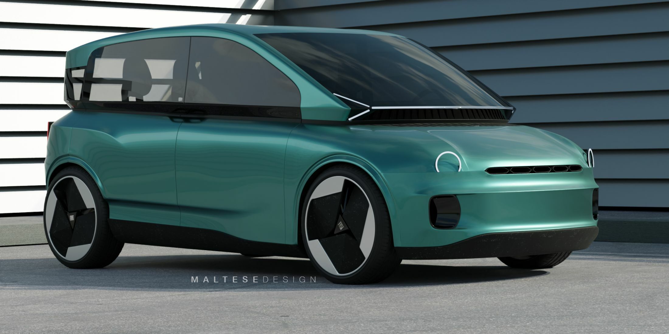 Re.Multipla by Marco Maltese (2024): Reimagining The ’90s Icon For The EV Age