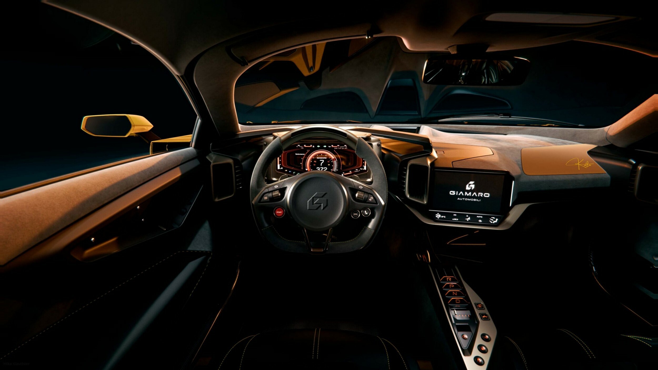Giamaro Automobili Katla (2025) – Interior