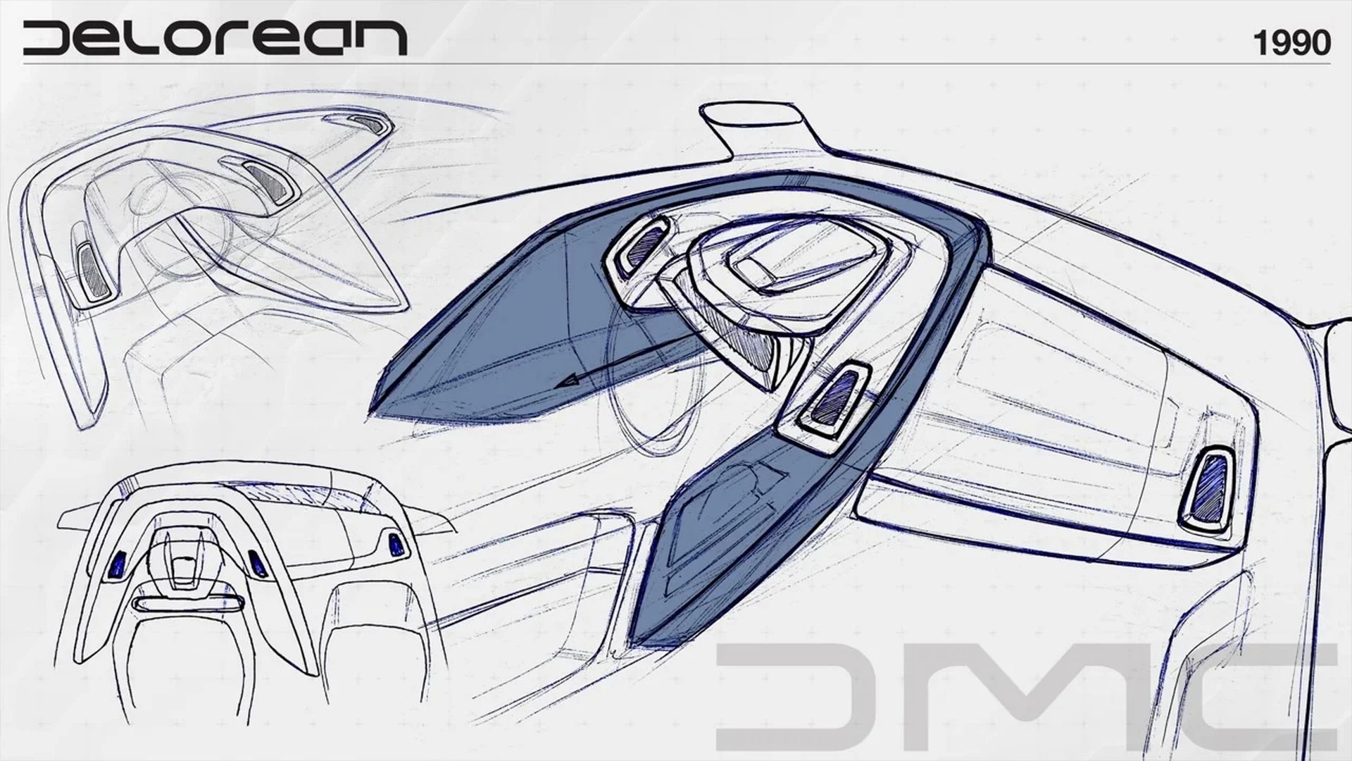 1996 DeLorean Alpha2: Fictional ‘What If’ Concept