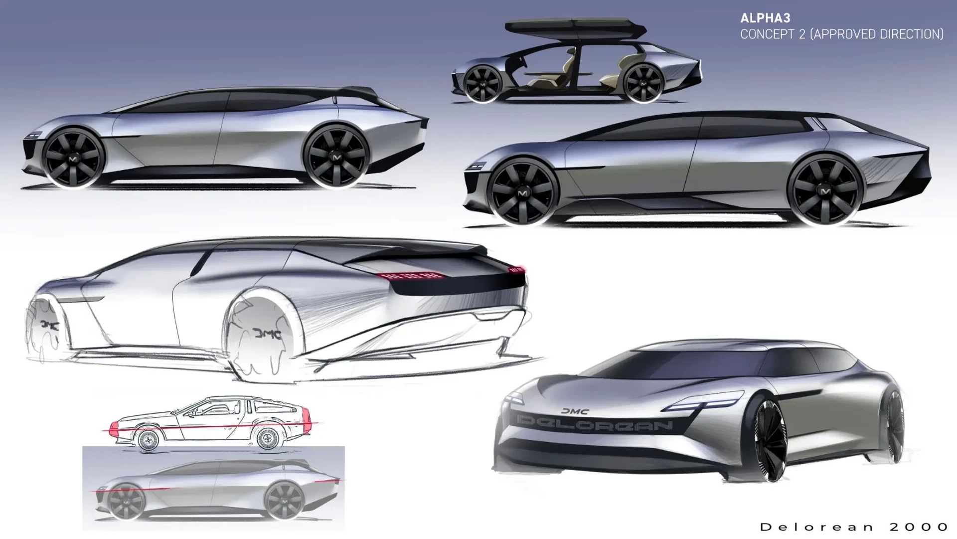 2006 DeLorean Alpha3: Fictional ‘What If’ Concept