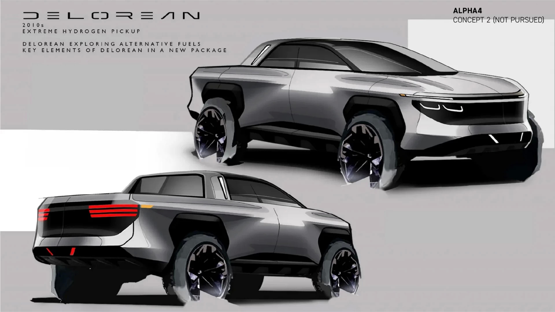 2013 DeLorean Alpha4: Fictional ‘What If’ Concept