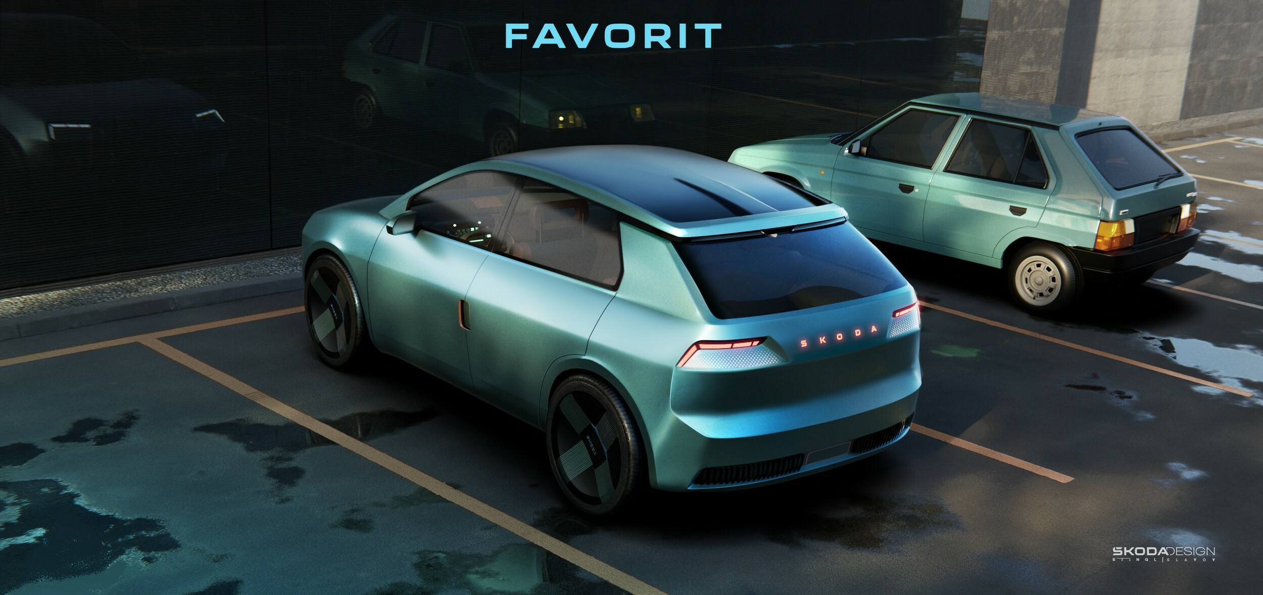 Skoda Favorit by Ljudmil Slavov (2025)