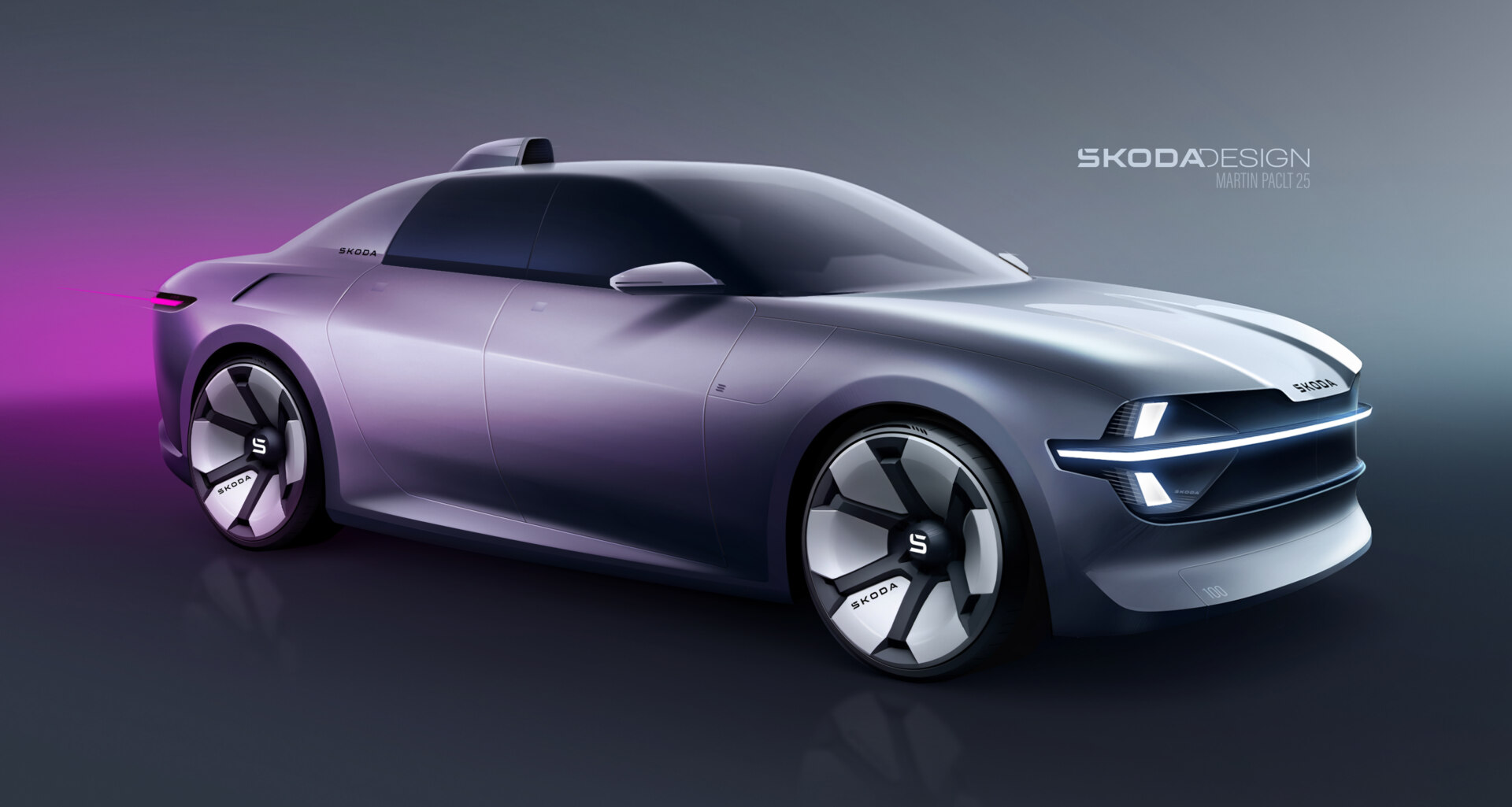 Skoda 100 Sedan by Martin Paclt (2025): An icon reimagined