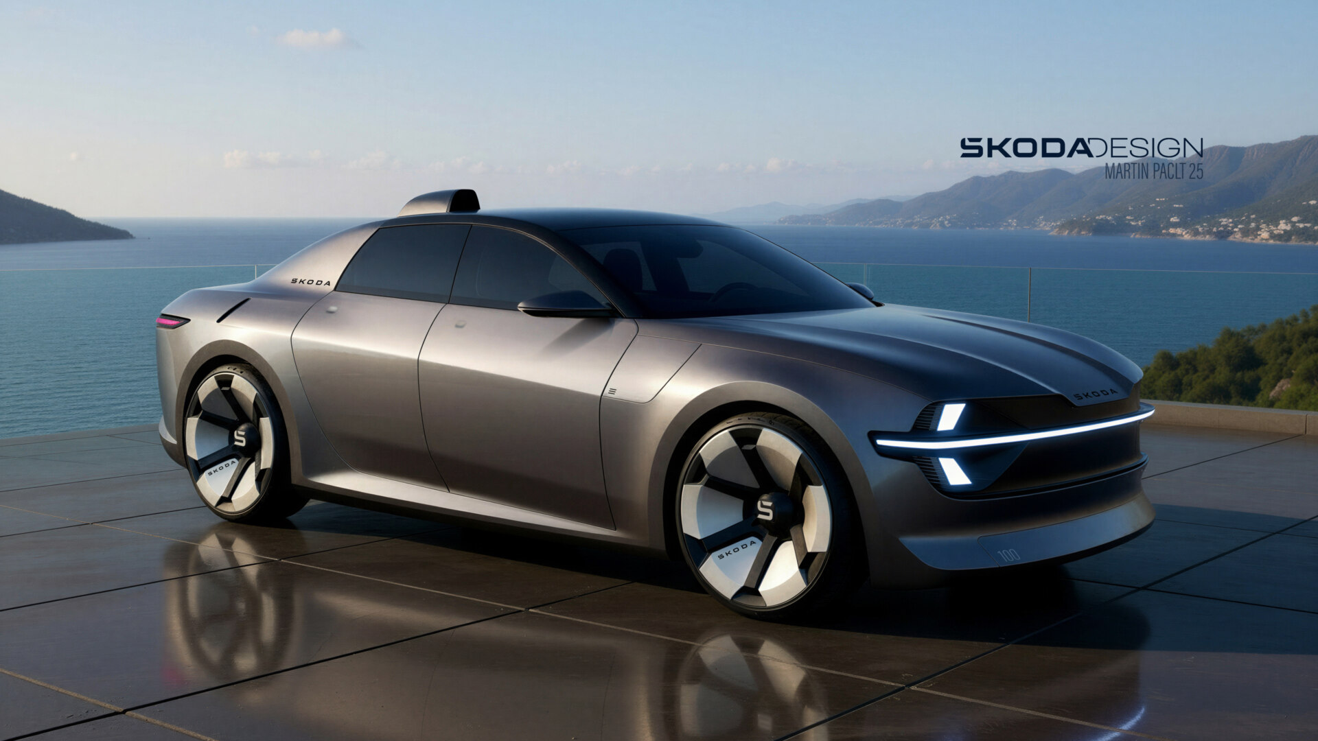 Skoda 100 Sedan by Martin Paclt (2025): An icon reimagined