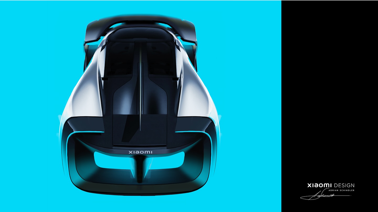 Xiaomi Vision GT (2026) – Design Sketch by Adrian Schindler