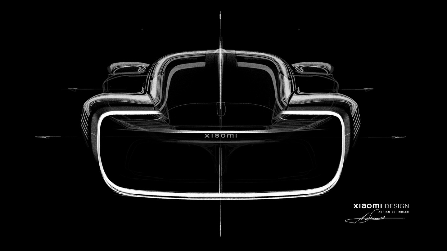Xiaomi Vision GT (2026) – Design Sketch by Adrian Schindler