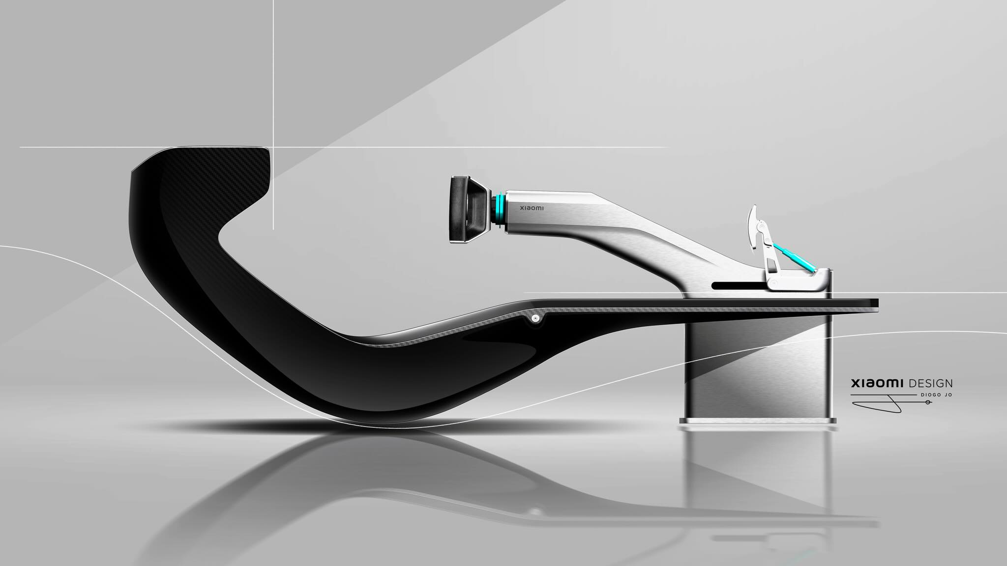 Xiaomi Vision GT (2026) – Interior Design Sketch by Diogo Jo