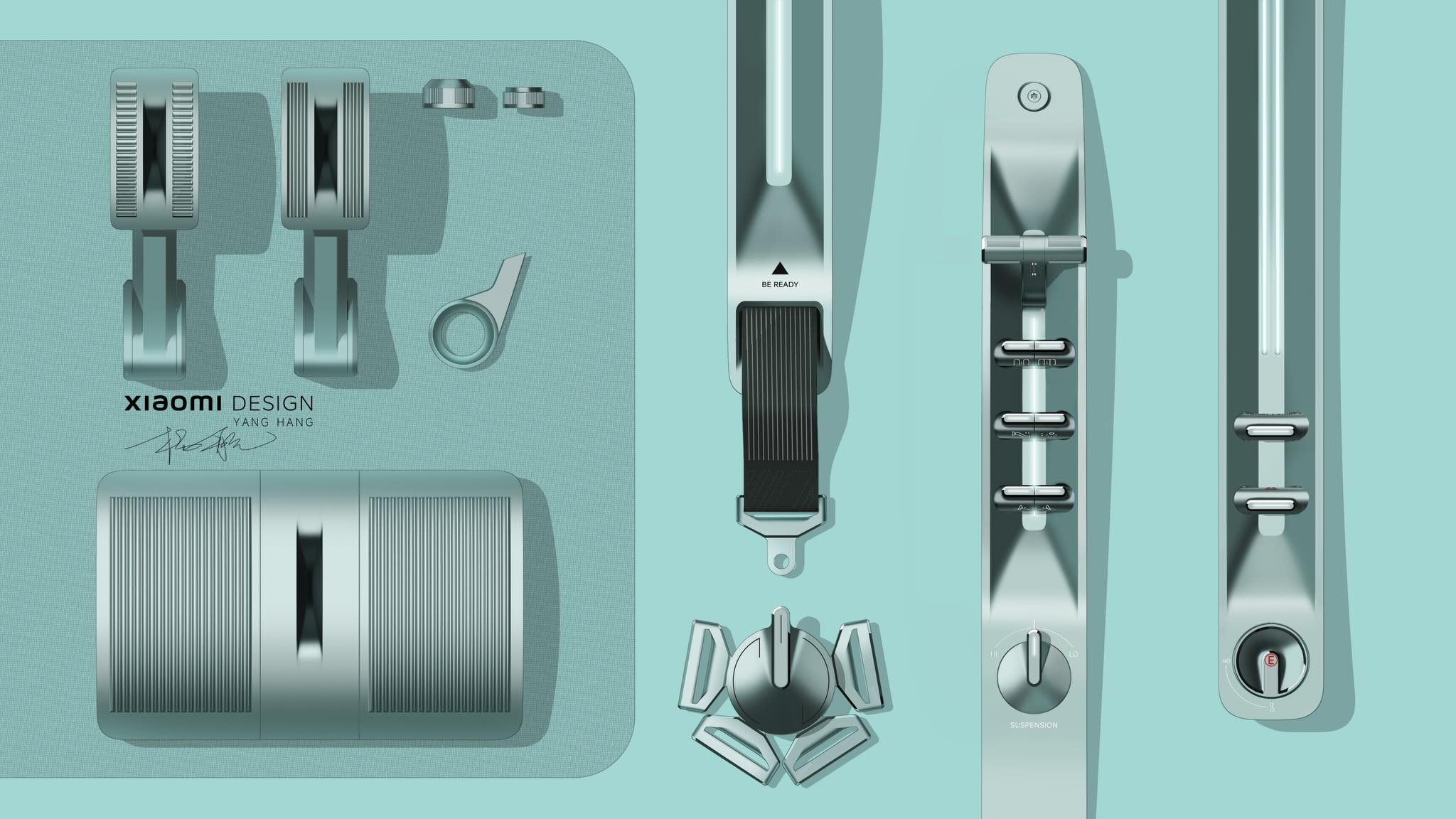 Xiaomi Vision GT (2026) – Interior Design Sketch by Yang Hang