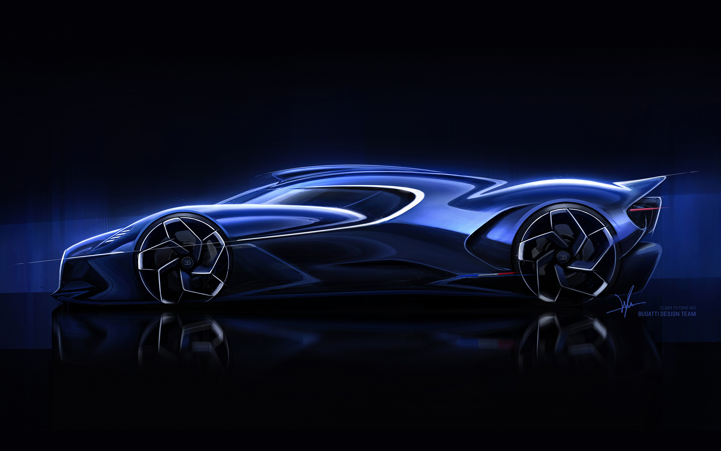 Bugatti Destrier (2026) – Design Sketch